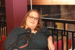 Blanche Boudreaux, Co-Founder and Creative Director of the Acadiana Renaissance Faire where you can get everything from the traditional turkey leg to an Acadiana Renaissance special Cajun Scotch Egg with boudin