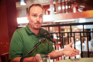 Grant Alexander, Board President of the Masters Guild of Acadiana where they teach folks a trade as well as the soft skills a tradesperson needs to succeed