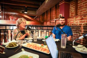 Becca Begnaud and Phillip Thibodeaux, Out to Lunch at Tsunmai Sushi