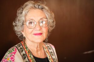 Becca Begnaud, her life as a traiteur began after treatment for breast cancer when she remembered her traiteur grandfather and how he was able to help and cure people, including her