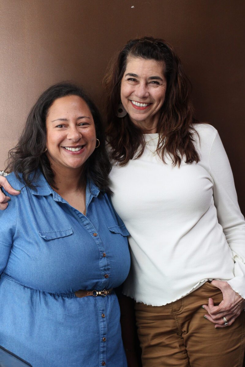 Rochelle Campbell & Yvette Landry, Out to Lunch at Tsunami Sushi in downtown Lafayette