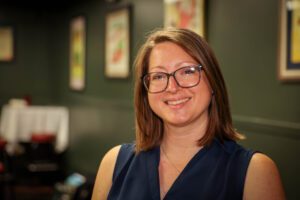 Jenee Dansdill, Community Engagement Manager at Parish Proud, a local-business funded organization dedicated to creating and maintaining public spaces, from parks to schools and everything green in between