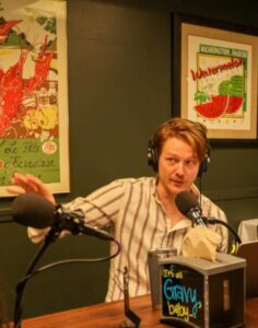 Christiaan Mader hosts Out to Lunch Acadiana at Gravy in downtown Lafayette
