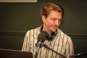 Christiaan Mader hosts Out to Lunch Acadiana at Gravy in Downtown Lafayette