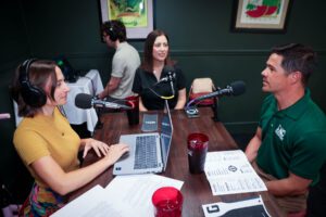 Megan Constantin, Dylan Babineaux, Jennifer Lambert, Matthew Courville, Out to Lunch at Gravy in Downtown Lafayette