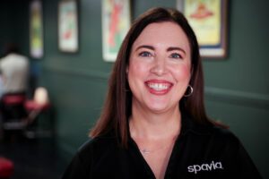 Jennifer Lambert, owner of the Lafayette franchise of the nationwide health spa chain Spa Via. At the spa on Ambassador Caffery they have 11 treatment rooms and 2 retreat rooms