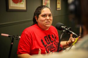 Kristina Strong, Co-Owner of Stronghold Collectibles. "There are nore high level reading words in comic books than in many other forms of media. Kids can expan their vocabulary" reading comics.